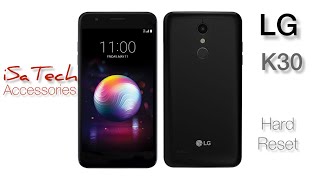 Hard reset  reseteo de fabrica  quitar o eliminar contraseña o clave para un LG K30 LMX410ULML [upl. by Lovato]