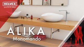 Monomando ALIKA  Llave para baño Helvex [upl. by Aeriel]