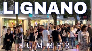 Lignano Sabbiadoro Italien  Sommerurlaub 2023 [upl. by Anilrats]