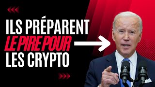 Grave danger autour des crypto Les US preparent le coup de grace ça va sécouer fort Soyez informé [upl. by Notlrahc]