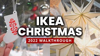 CHRISTMAS AT IKEA 2022🎄Holiday Products Walkthrough [upl. by Atwahs333]