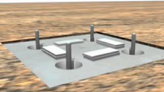 Steel Construction Foundations Connection [upl. by Heater]