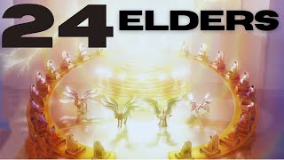 WHO ARE THE TWENTYFOUR 24 ELDERS Are they Angels or humans  Revelation 44 [upl. by Aikin]