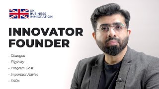 Innovator Founder Visa  UK Business Immigration Program  UK Visa update 2023 [upl. by Nadya]