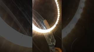 Light the ring light with a cycle • Dc Motor [upl. by Aelat632]