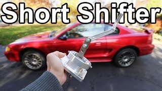 How to Install a Short Throw Shifter [upl. by Ahsirtak]