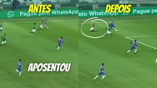 Romarinho vs Palmeiras  UM SHOW DE DRIBLES [upl. by Dorine]