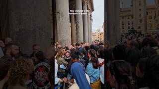 How crowded is the Pantheon in Rome Best times to Visit in 2024 🏛️ Roma Italy Travel Tips 2024 [upl. by Alliuqa]