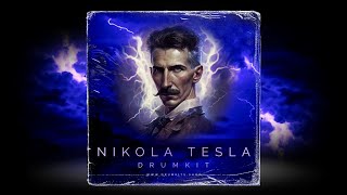 FREE NIKOLA TESLA DRUM KIT 2024  Free EDM Drum Kit Download [upl. by Goodhen]