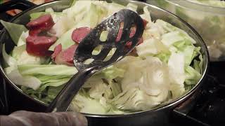 How to Make Cabbage Sausage amp Shrimp [upl. by Queri]