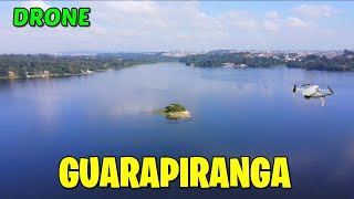 Drone sobrevoa a Represa de Guarapiranga Ilha dos Amores Av Atlântica e mais  São Paulo [upl. by Lachish191]