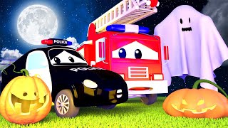 Autohlídka ve Městě Aut 🚓 Duch z Města Aut vyděsil autíčka  Halloweenský speciál [upl. by Parfitt478]