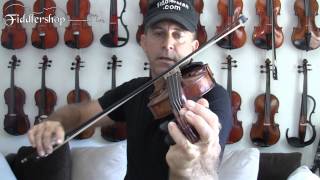 Tuning Your Violin Using the Pegs While Playing [upl. by Ahsikad727]