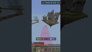 Lifeboat bedwars Pro game minecraft fun fypシ viral trending [upl. by Reseda]