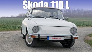 Škoda 110 L  takto sa jazdilo za socializmu  volanttv [upl. by Druce546]