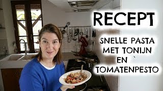 Snelle pasta met tonijn [upl. by Nnyleitak]