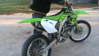 Kx 450f Start Up [upl. by Goran155]