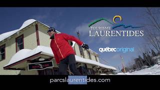 Les parcs dans les Laurentides  hiver 20172018 [upl. by Wicks626]