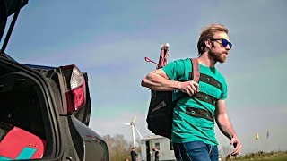 Netherlands Kitesurf  First 2018 kite session a fun road trip between friends [upl. by Oigufer486]