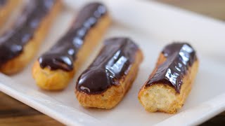 Classic Vanilla Eclair Recipe [upl. by Harris]