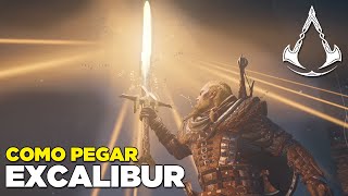 COMO PEGAR A EXCALIBUR Guia Completo  Assassins Creed Valhalla [upl. by Ventura]