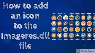 Add an icon to a DLL file in Windows Server Windows Imageres [upl. by Chap399]