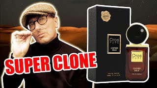 OMBRE NOMADE SUPER CLONE  OROS PURE LEATHER GOLD FRAGRANCE REVIEW [upl. by Leanna]