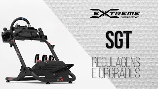 Suporte para Volantes Simuladores SGT Cockpit Extreme Simracing [upl. by Esele]