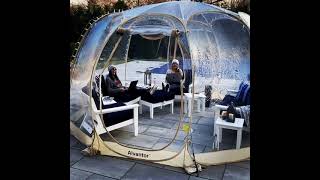 Alvantor Bubble tent customer review quotWhat do you think of our new home office  quot [upl. by Enaoj]