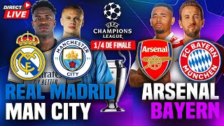 🔴REAL MADRID  MAN CITY 33  ARSENAL  BAYERN 22  LIGUE DES CHAMPIONS  CHAMPIONS LEAGUE 14 LDC [upl. by Donal]