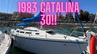 1983 Catalina 30 Virtual Tour [upl. by Kevyn]