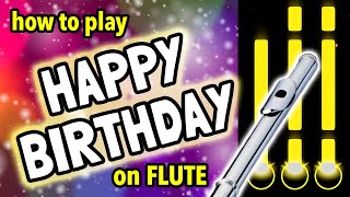 How to play Happy Birthday on Flute  Flutorials [upl. by Sanger552]