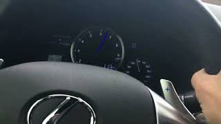 Lexus ISF 50L v8 Bone stock 60110 and 060 run [upl. by Icnan]