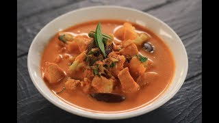 Thai Chicken Red Curry  Sanjeev Kapoor Khazana [upl. by Ayela374]