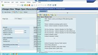 26 SAP HCM Wage types configuration [upl. by Niamjneb]