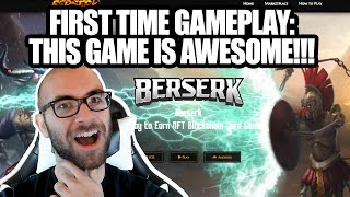 Vulcan Forged PYR BERSERK NFTMETAVERSE GAME First Time Crypto Gameplay My ImpressionsThoughts [upl. by Storer656]