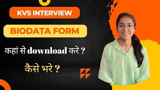 Biodata form कहाँ से download करे  कैसे भरे  कितना ज़रूरी [upl. by Ssidnac]