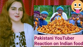 Pakistani Girl Reaction on indian food video  Real Reaction Room [upl. by Arodal473]