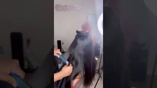 2 Part Sew In Install hair hairstyle hairstylist [upl. by Hadley]