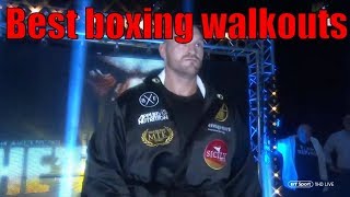 BEST BOXINGUFC WALKOUTS [upl. by Liw842]