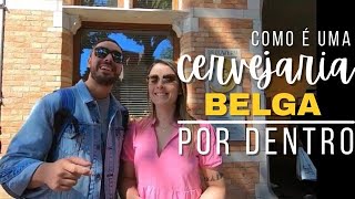 De Halve Maan  uma autêntica cervejaria Belga tour completo [upl. by Ahsauqram]