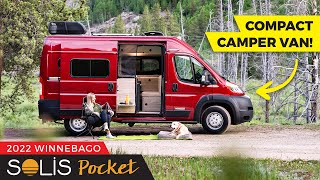 AllNew Winnebago Solis Pocket Walkthrough Review  Small amp Affordable Camper Van [upl. by Etak]