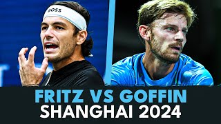 Taylor Fritz vs David Goffin QuarterFinal Highlights  Shanghai 2024 [upl. by Araem]