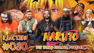 Naruto  Episode 80 The Third Hokage Forever  Group Reaction [upl. by Landmeier]