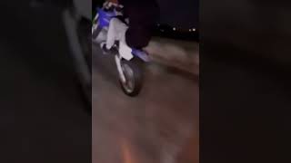 Yz85 quick late night wheelie 😴🔥 bikelife motocross [upl. by Omland]