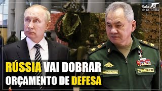 AO VIVO Rússia vai DOBRAR seu ORÇAMENTO DE DEFESA [upl. by Trudey]