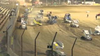 Fatal Car Crash 2013  141 Speedway  IRA Sprint [upl. by Warfield]