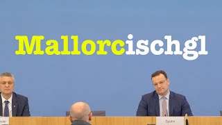 Jens Spahn CDU amp RKIPräsident Lothar Wieler über Corona in Urlaubszeiten  BPK 13 Juli 2020 [upl. by Shanney]