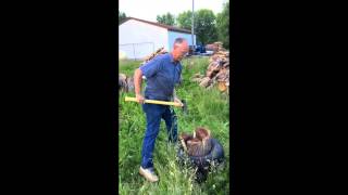 Brads Wood Chopping Tutorial [upl. by Noiztneb203]