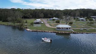 Holiday Haven Lake Conjola 2023 after flooding [upl. by Casie]